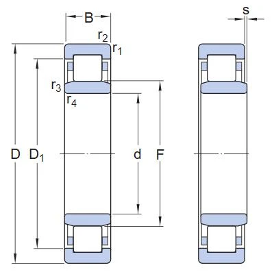 NU 2314 ECML bearing NU 2314 ECML bearing